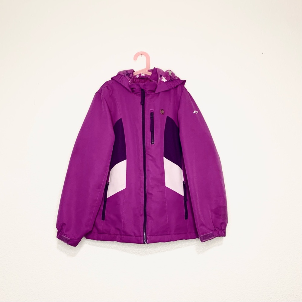 Athletech Kid's Purple Reflective Jacket Size XL